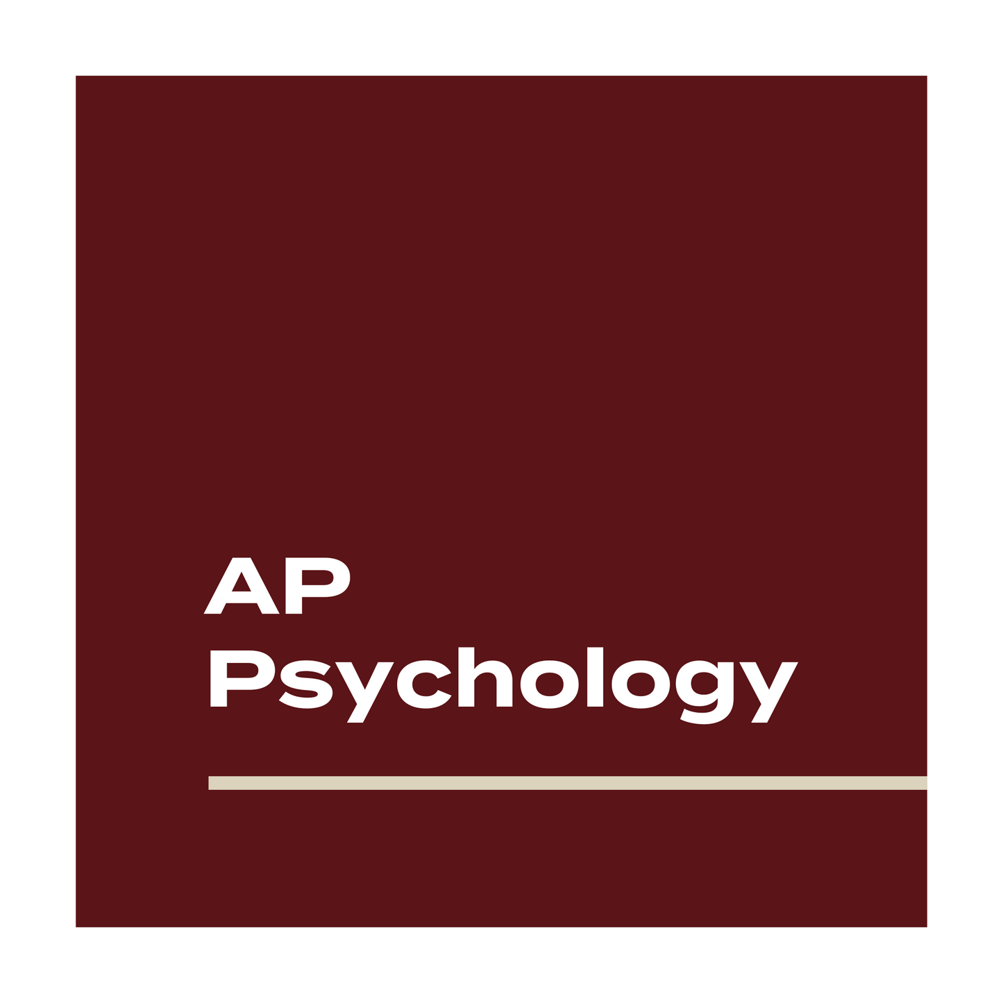 AP Psychology Book