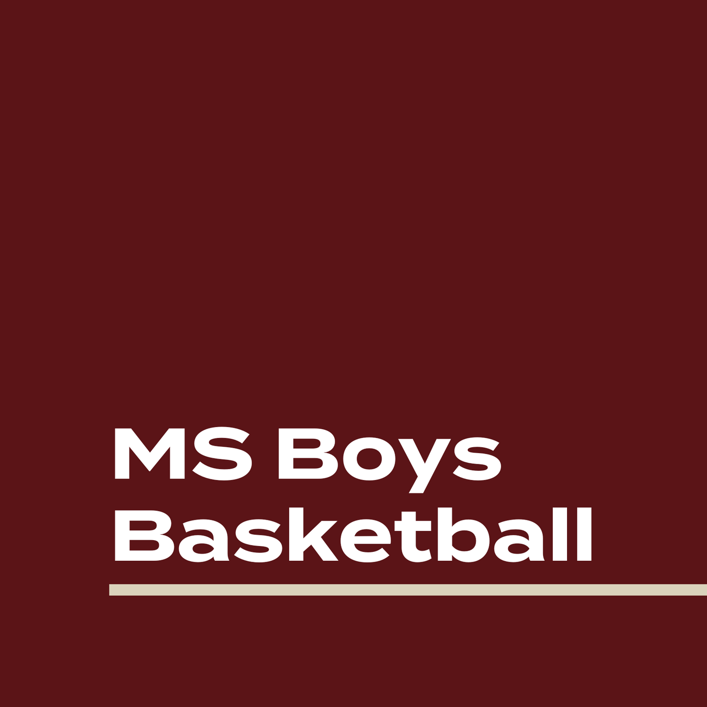 MS Boys Basketball- PAYMENTS