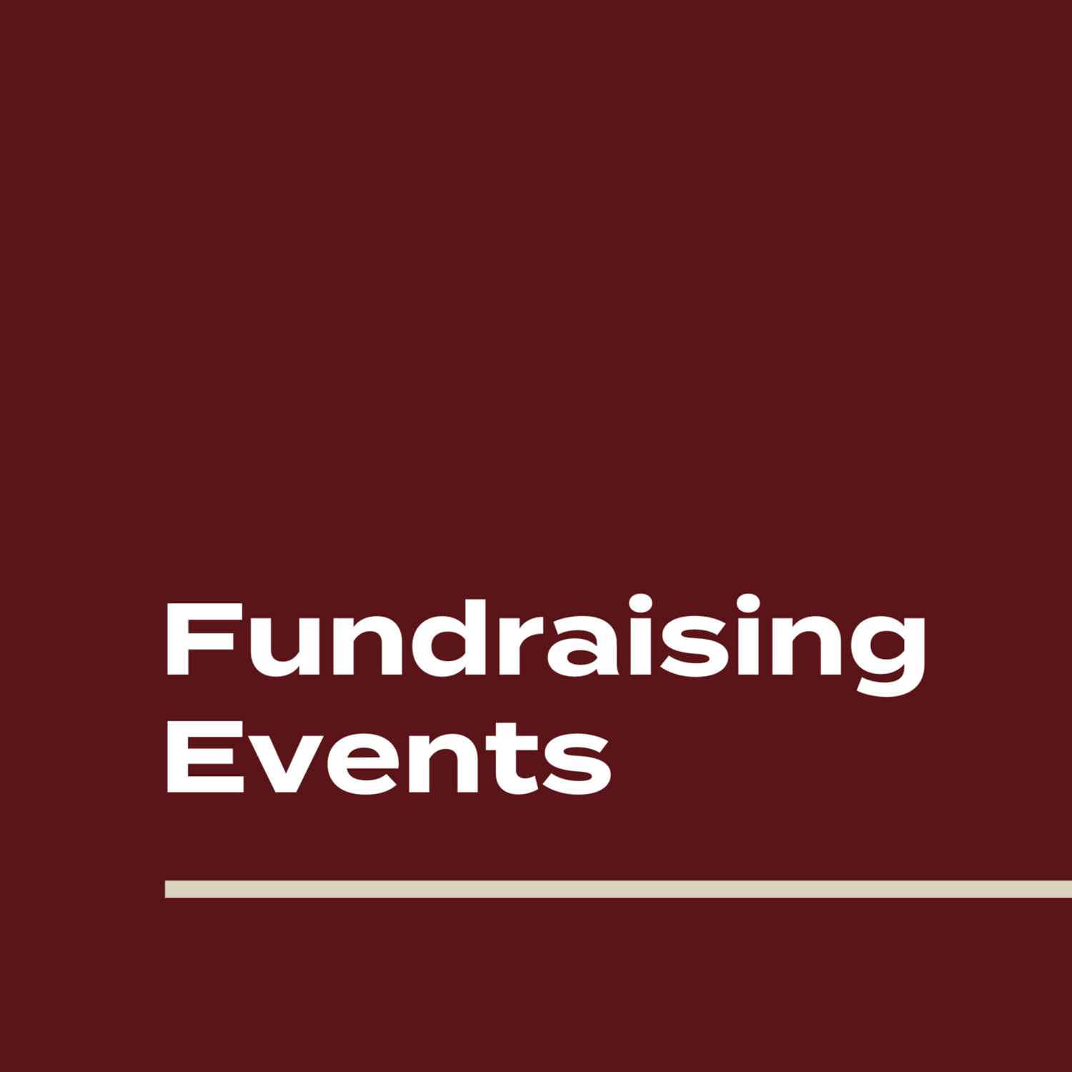 Fundraising Events