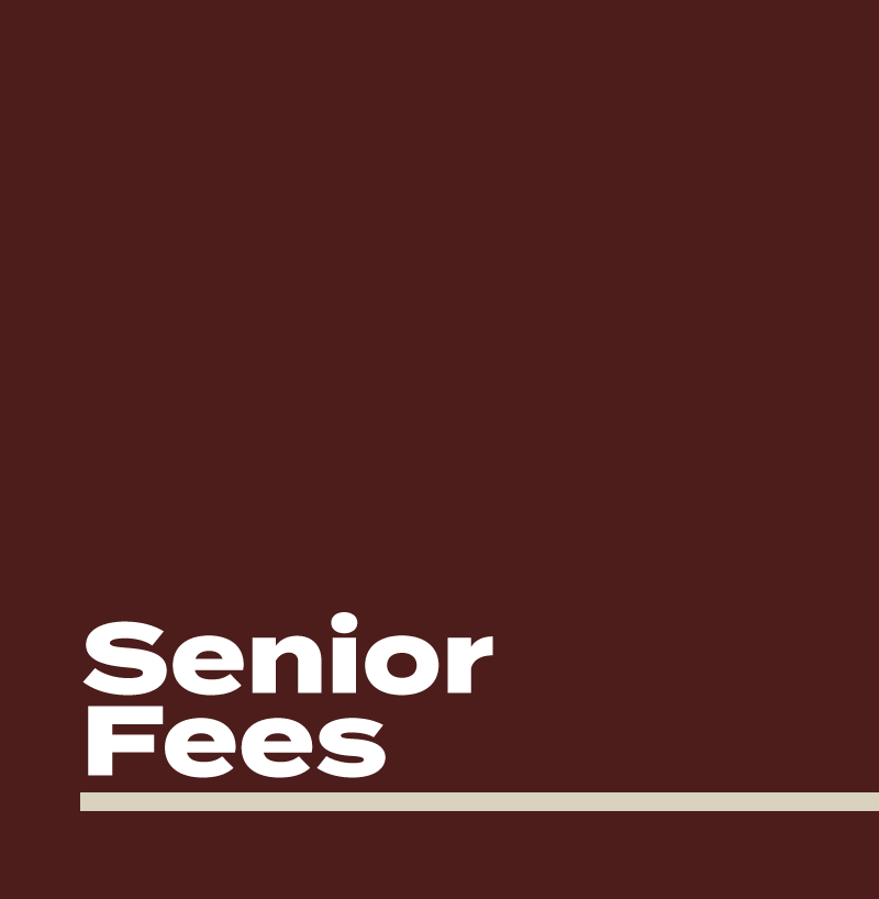 Senior Fees