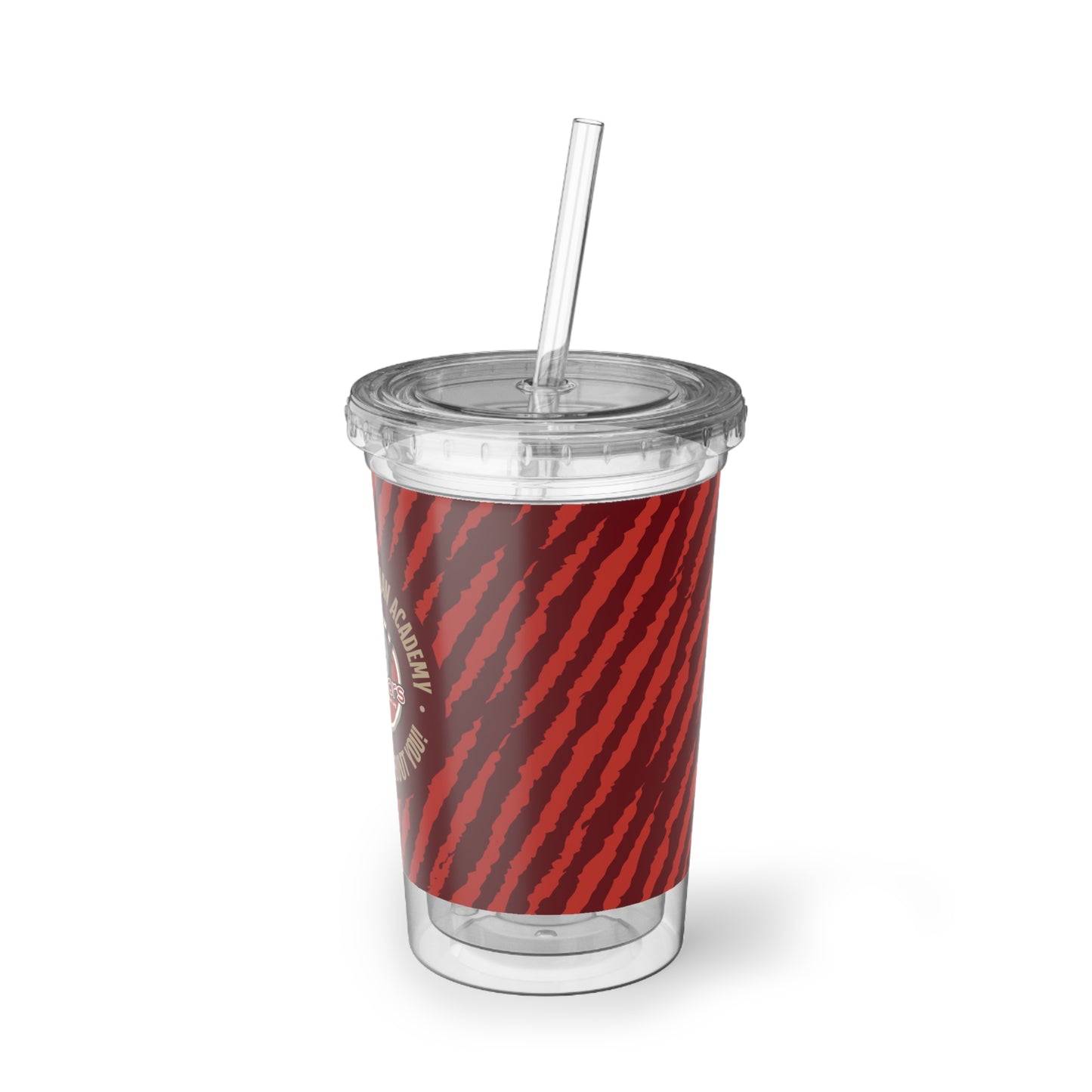 Red Raptor Acrylic Cup