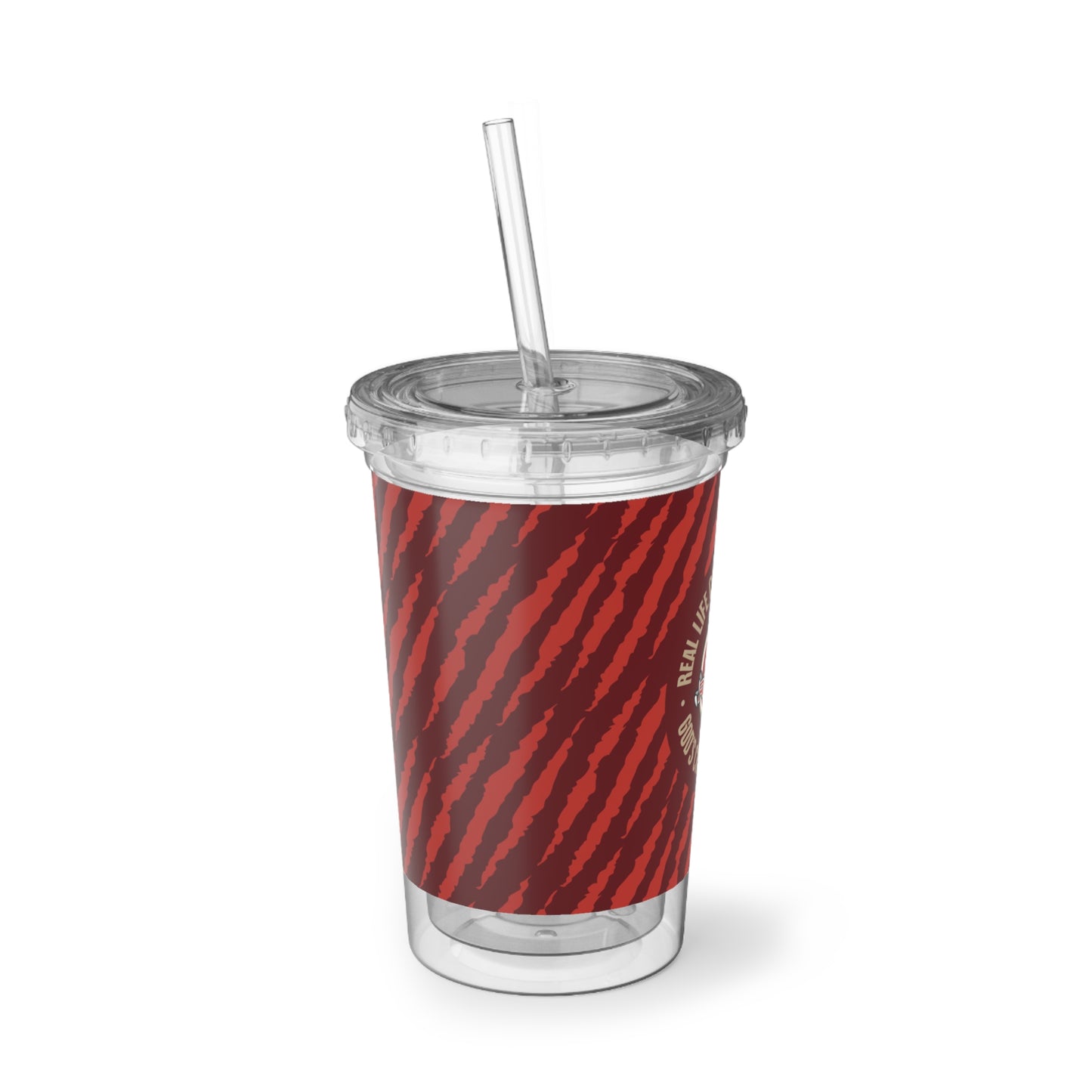 Red Raptor Acrylic Cup