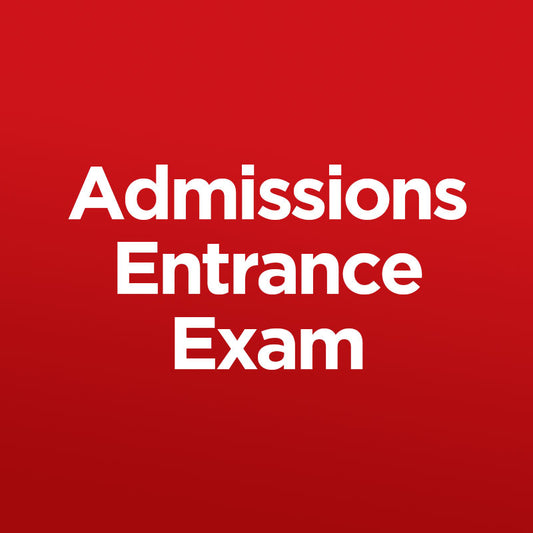 Admissions Entrance Exam (12715)