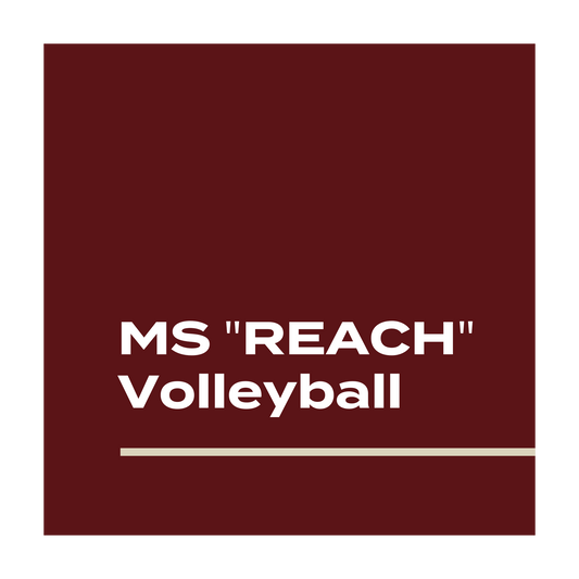 25-26 MS "REACH" Volleyball Fees