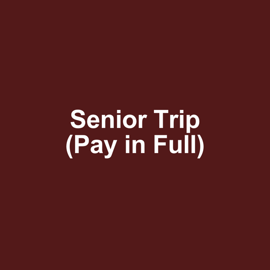 2026 Senior Trip (Wilds, NC) PAY IN FULL