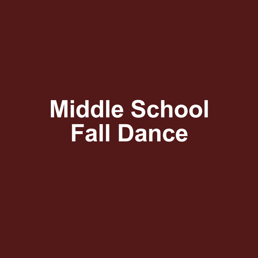 25-26 Middle School Fall Dance