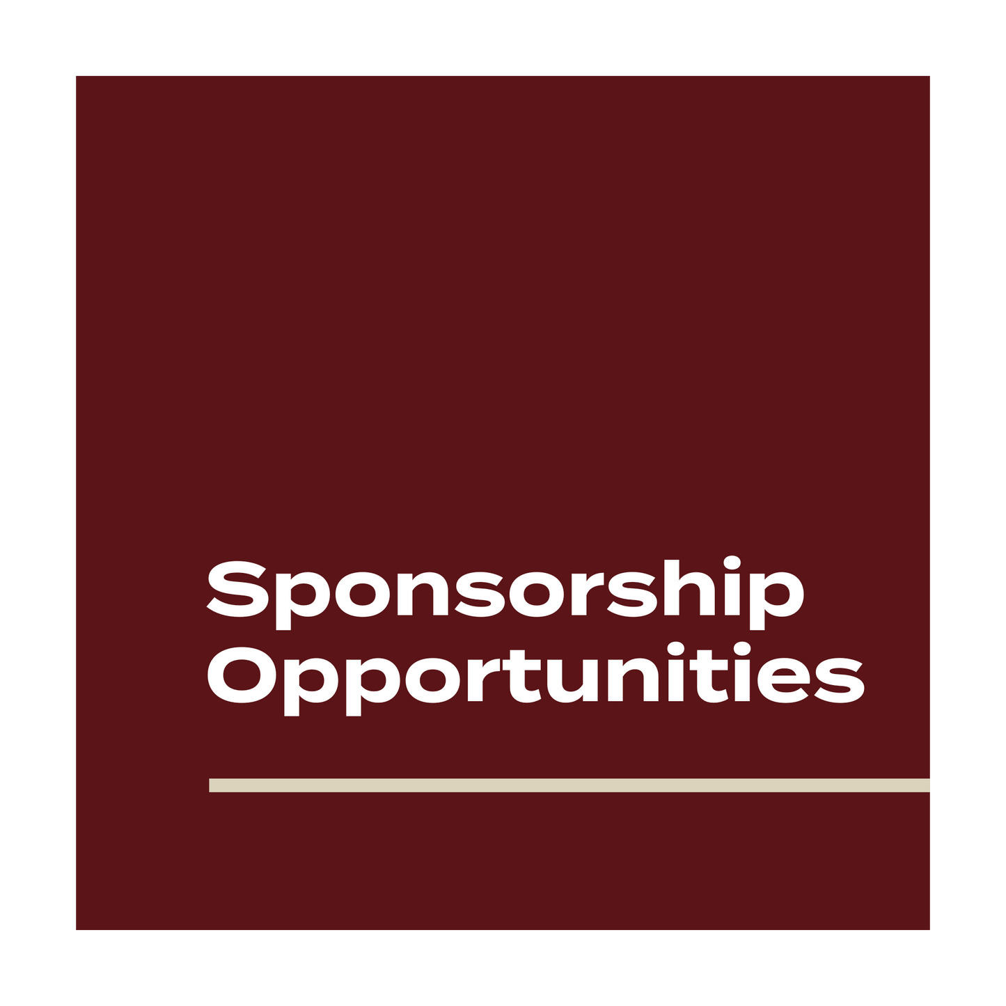 Golf Tournament - Sponsorship Opportunities